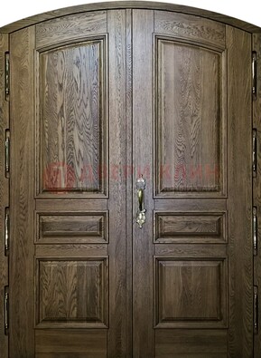 Долговечная арочная дверь с отделкой массив ДА-25 в Йошкар-Оле