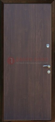 Темная металлическая дверь с ламинатом ДЛ-5 в Йошкар-Оле