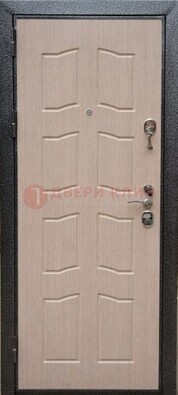 Легкая металлическая дверь с МДФ ДМ-109 в Йошкар-Оле