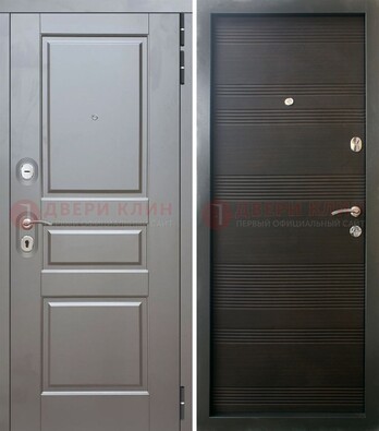 Светлая входная дверь c МДФ Шоколад ДМ-251 в Йошкар-Оле