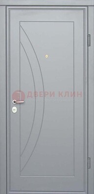 Белая железная дверь с МДФ ДМ-29 в квартиру в Йошкар-Оле