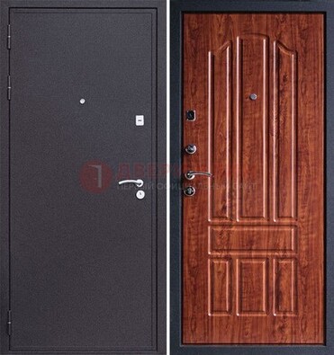 Темная стальная дверь с порошковым напылением ДП-188 в Йошкар-Оле