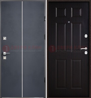 Железная дверь с порошковым покрытием Медный антик и терморазрывом ДП-211 в Йошкар-Оле