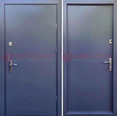 Стальная дверь с порошковым покрытием и фрезерованной МДФ ДП-214 в Йошкар-Оле