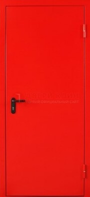 Красная противопожарная дверь ДПМ-01/60 в Йошкар-Оле