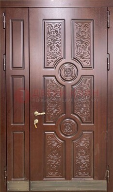 Парадная металлическая дверь с узором ДПР-74 в Йошкар-Оле
