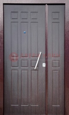 Коричневая тамбурная дверь ДТМ-30 в Йошкар-Оле