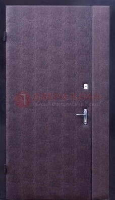 Бордовая металлическая тамбурная дверь ДТМ-3 в Лыткарино