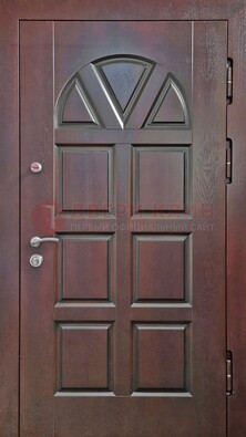 Уличная стальная дверь с виноритом ДВТ-166 в Йошкар-Оле