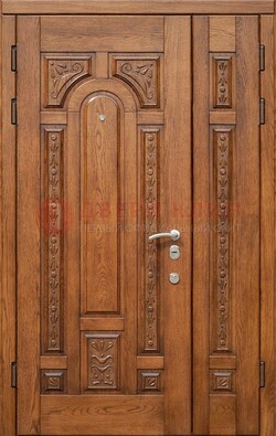 Полуторная железная дверь винорит для дома ДВТ-252 в Йошкар-Оле