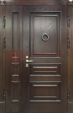 Полуторная металлическая дверь с виноритом ДВТ-253 в Смоленске