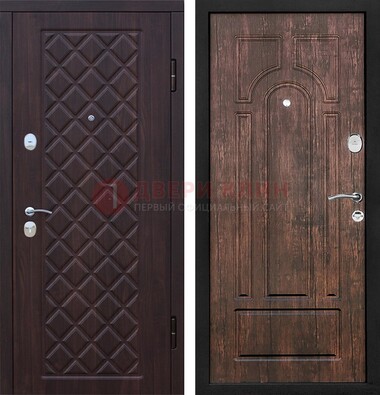 Филенчатая железная дверь с виноритом ДВТ-68 в Йошкар-Оле
