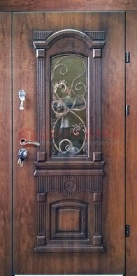 Входная дверь Дверь с виноритом снаружи и МДФ внутри ДВТ-73 в Кубинке